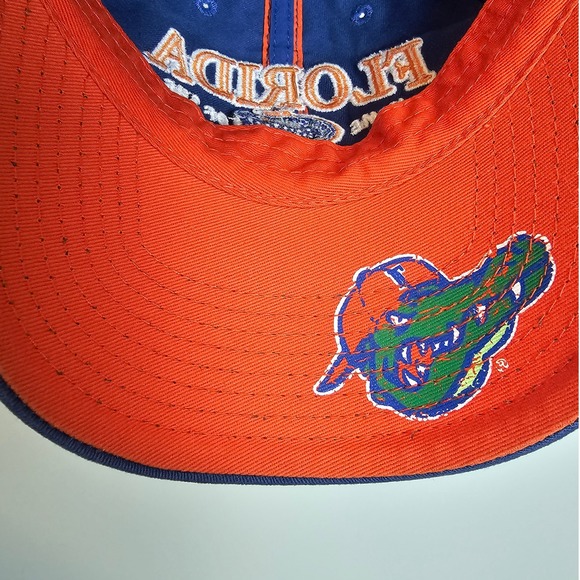 Florida‎ Gators Football Vintage Strapback Blue Orange Y2k Hat Cap - Picture 5 of 12
